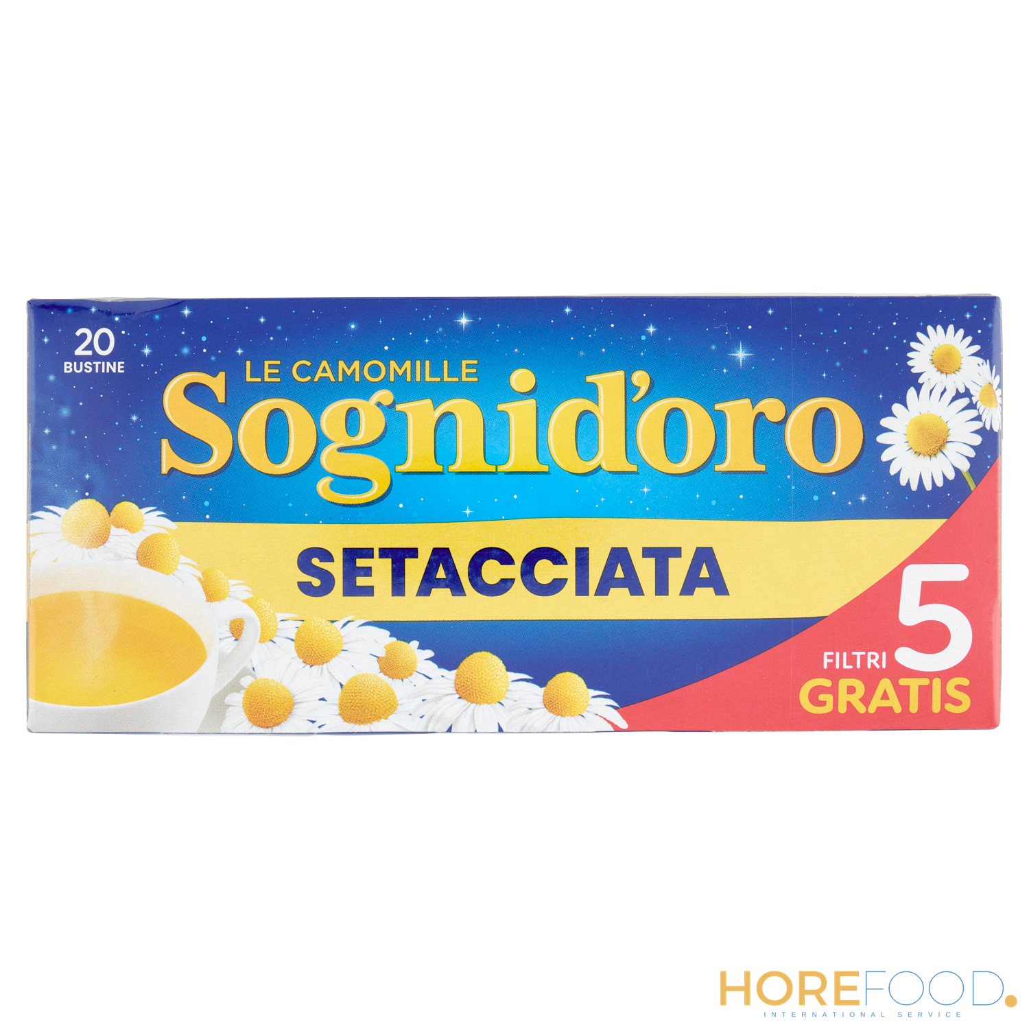 Camomilla Setacciata 20 Filtri - SOGNI D'ORO