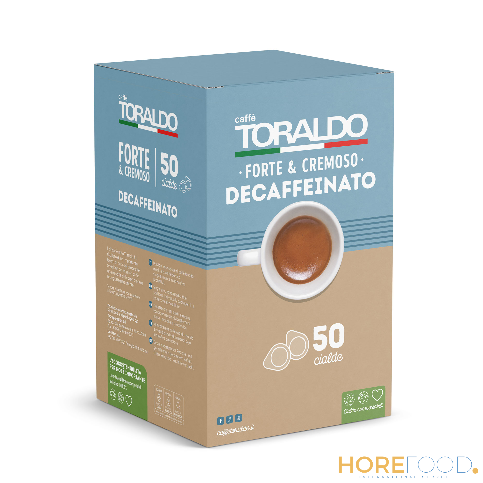 Forte & Cremoso Dek, 50 pz - TORALDO