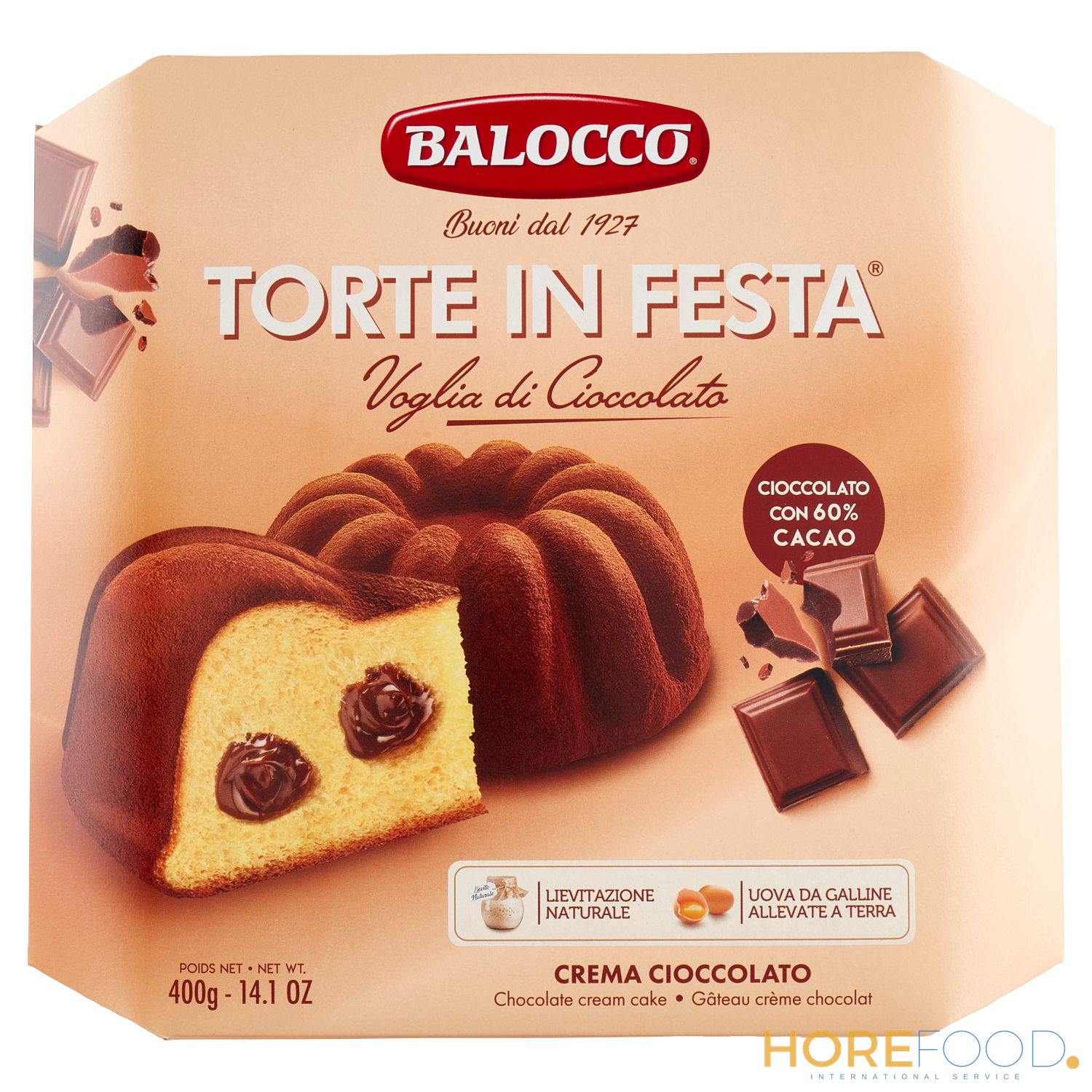 Torta Cioccolato, 400 g - BALOCCO