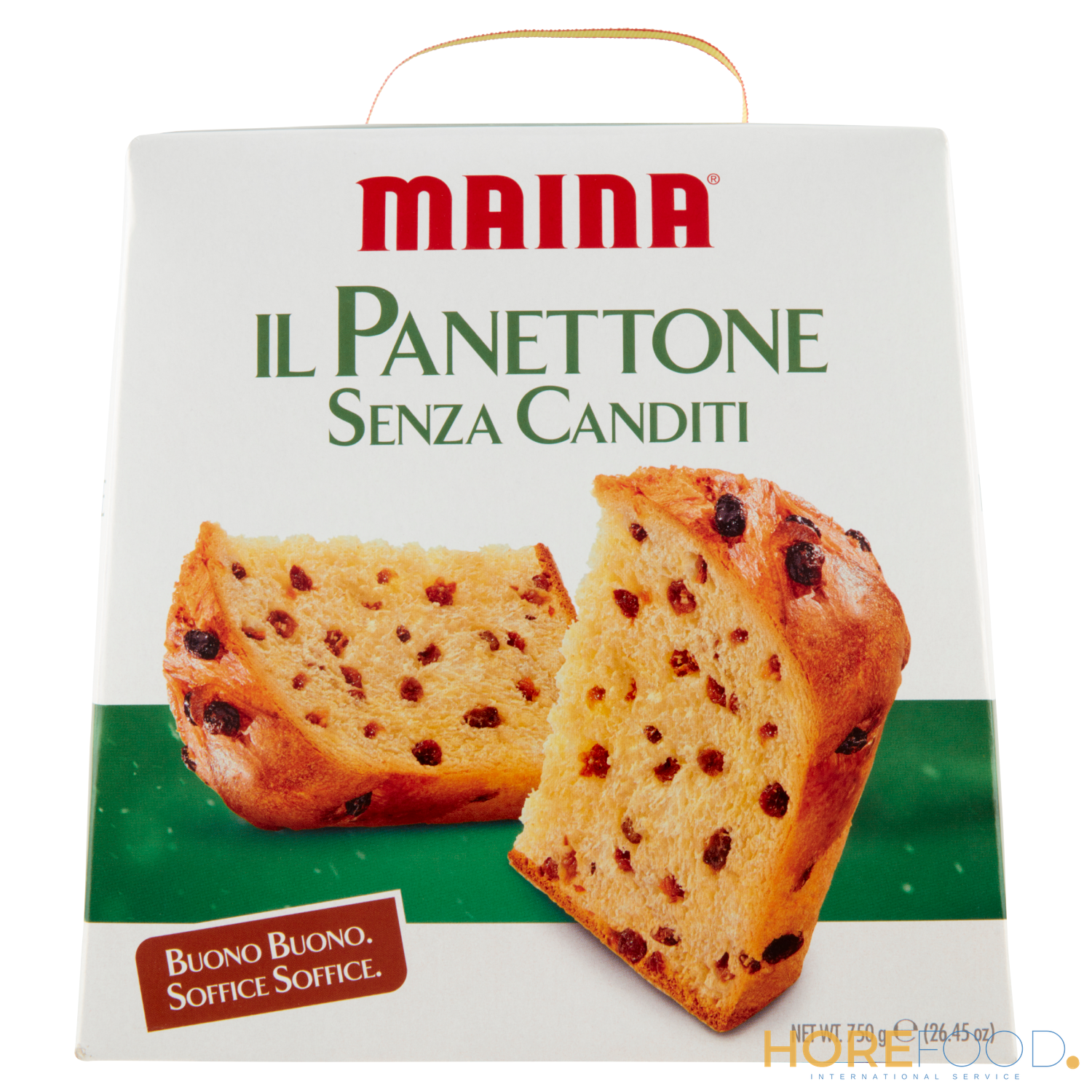 Panettone senza Canditi, 750 g - MAINA