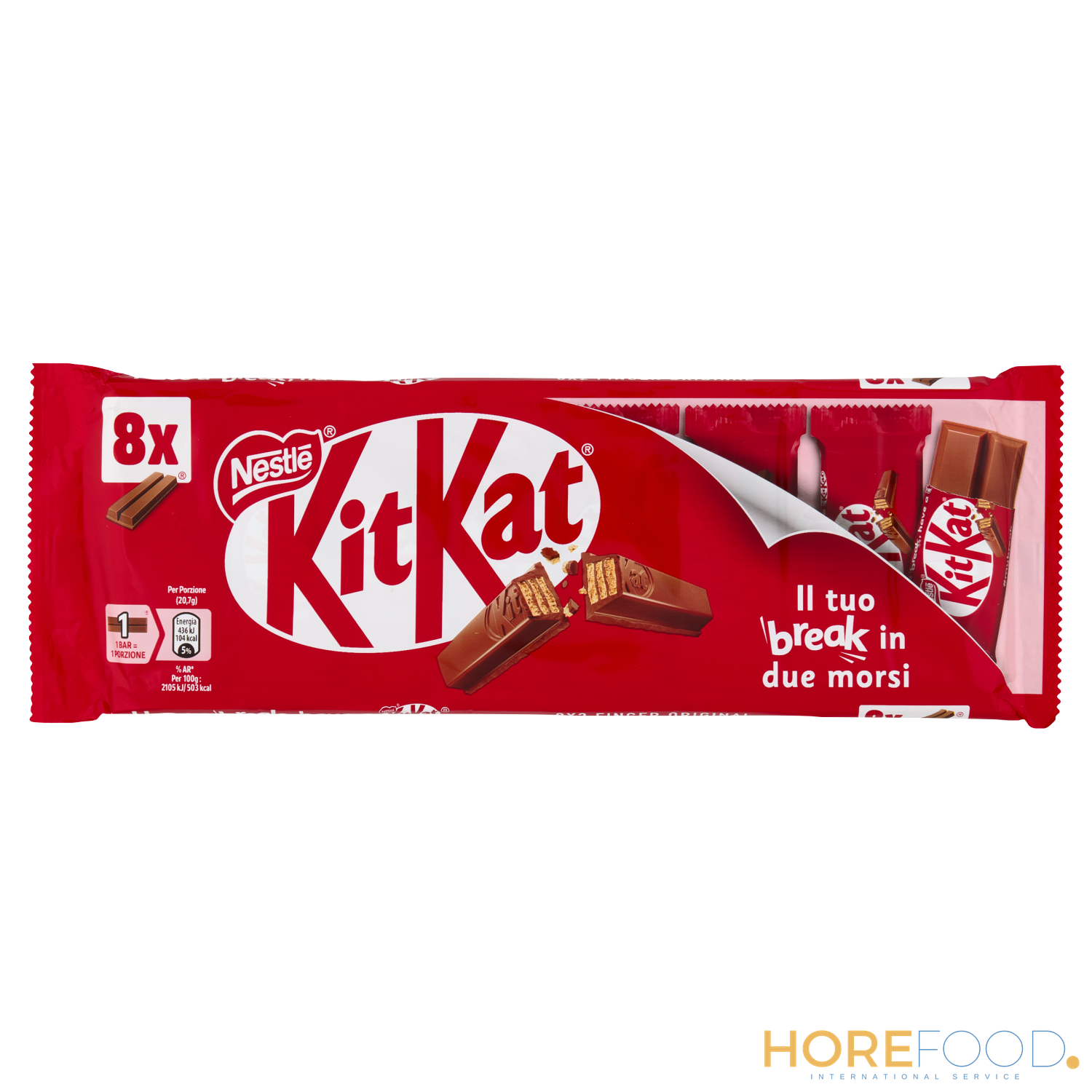 Kit Kat x8, 166 g
