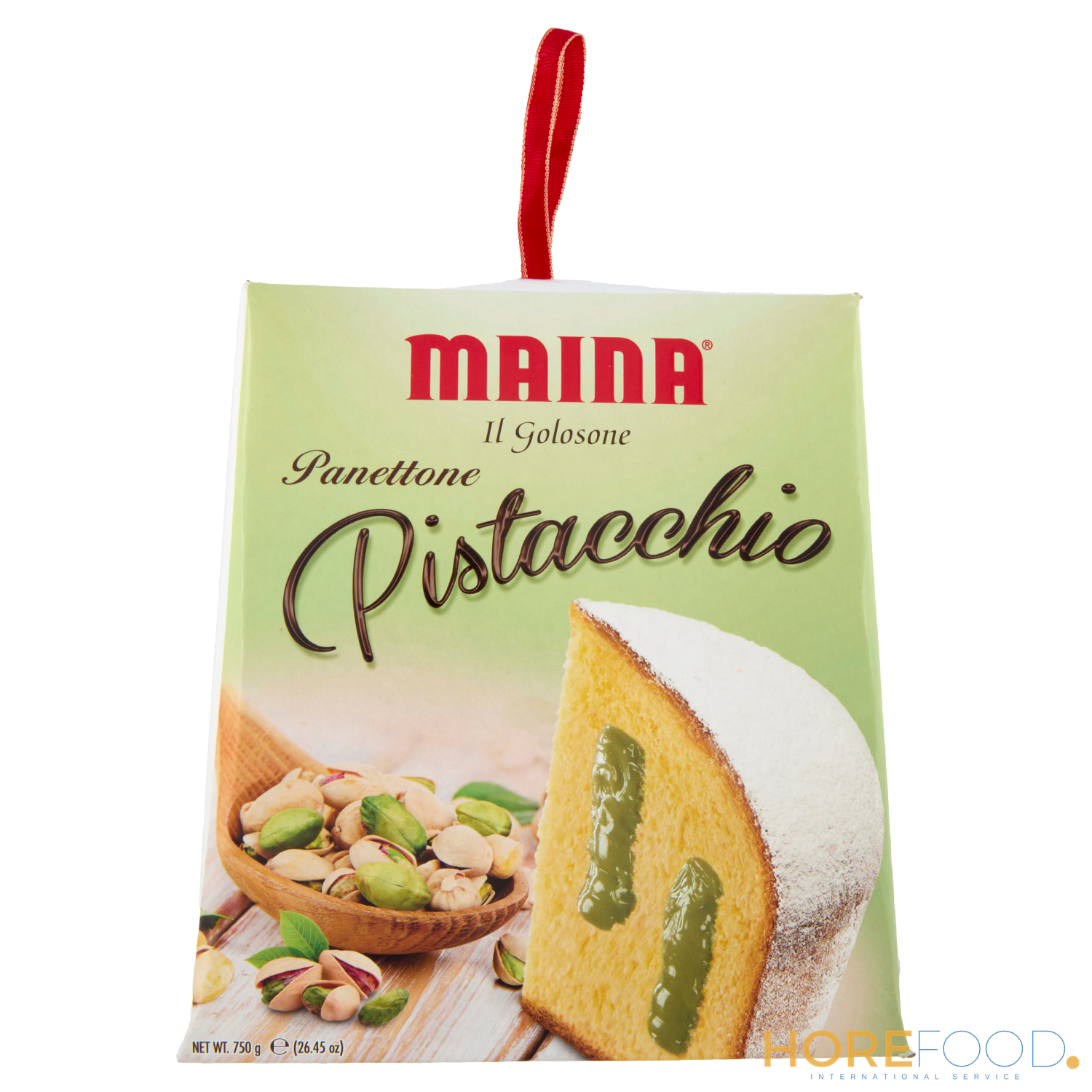 Panettone Pistacchio, 750 g - MAINA