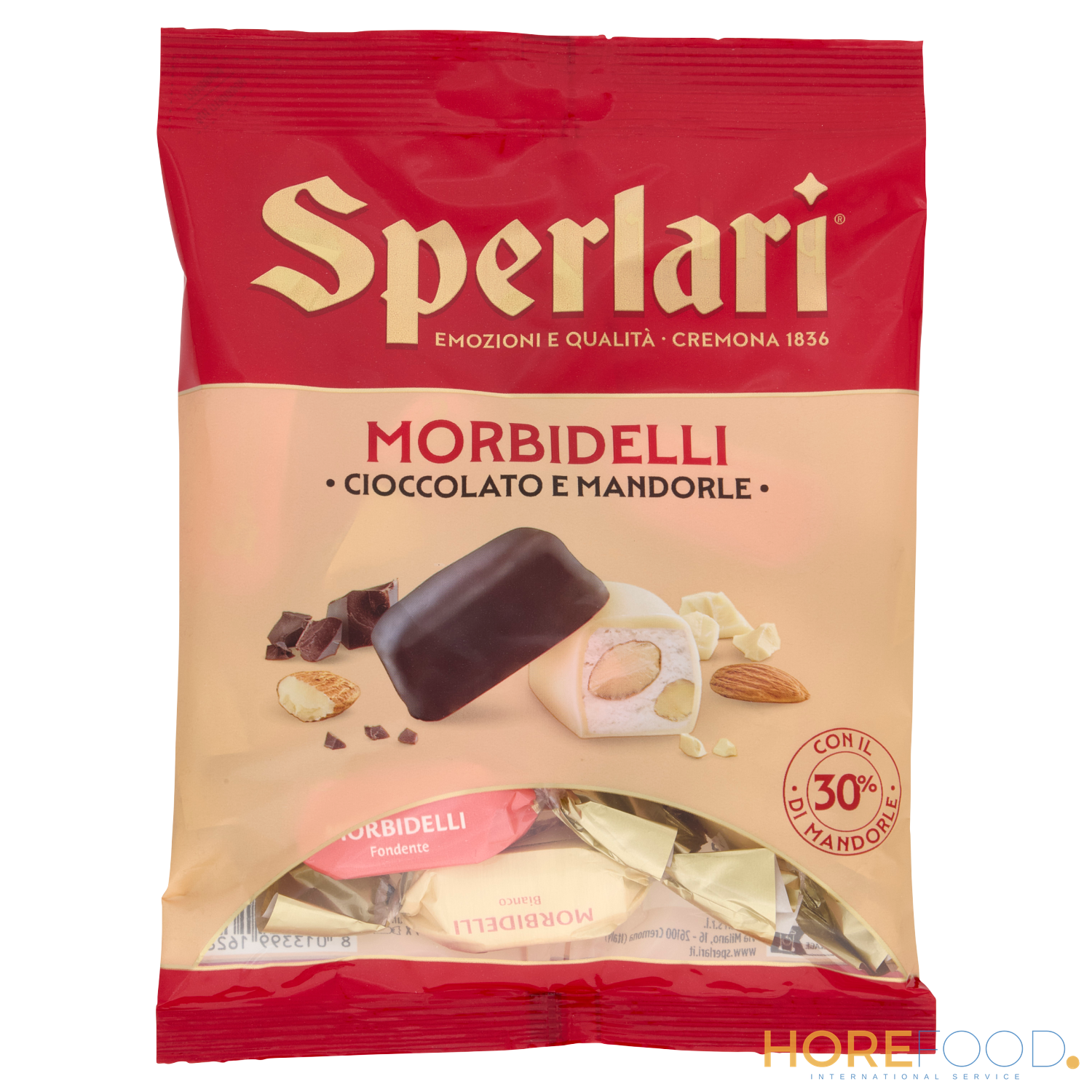 Morbidelli Teneri Ricoperti Cioccolato, 117 g - SPERLARI