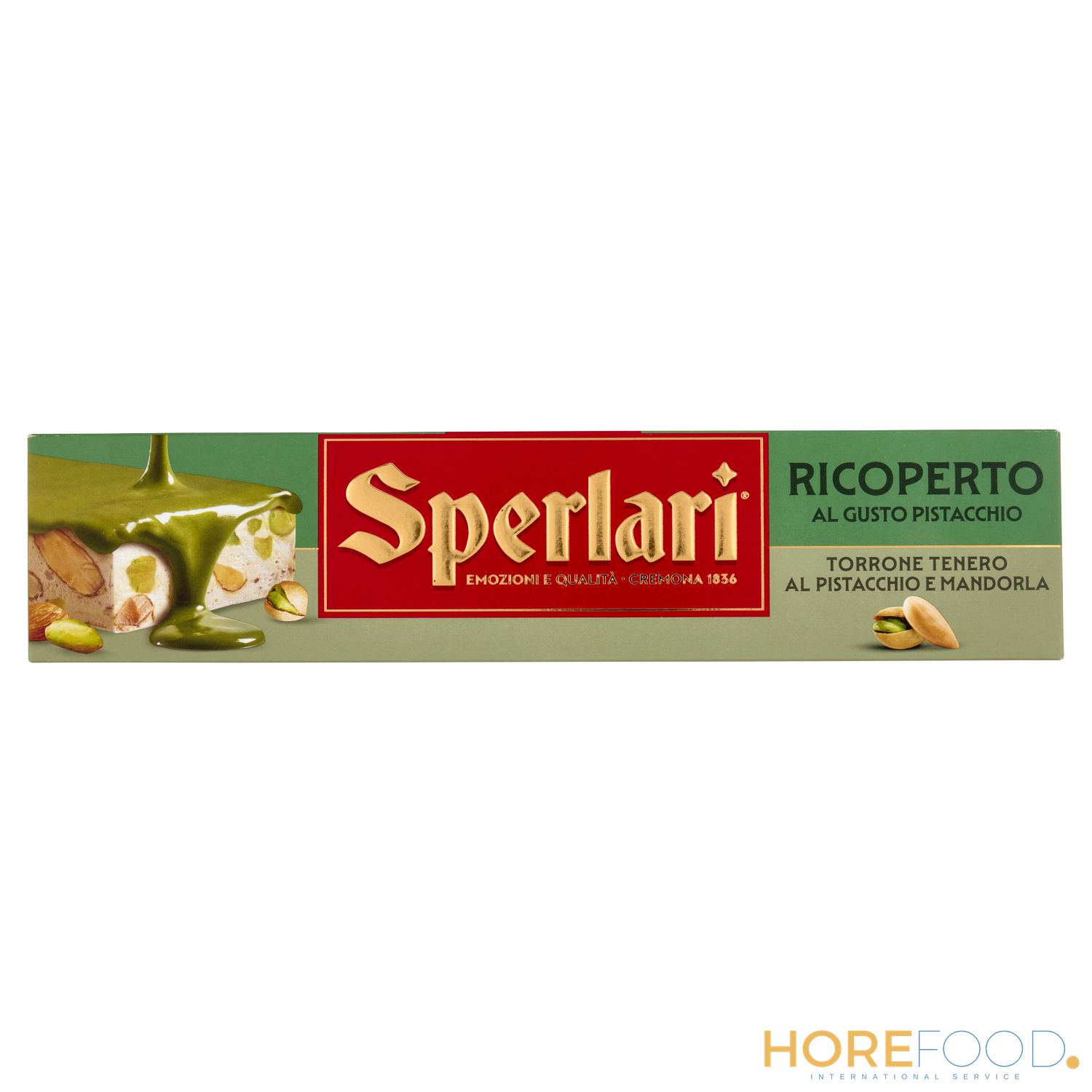 Mandorla e Pistacchio, 200 g - SPERLARI TORRONE