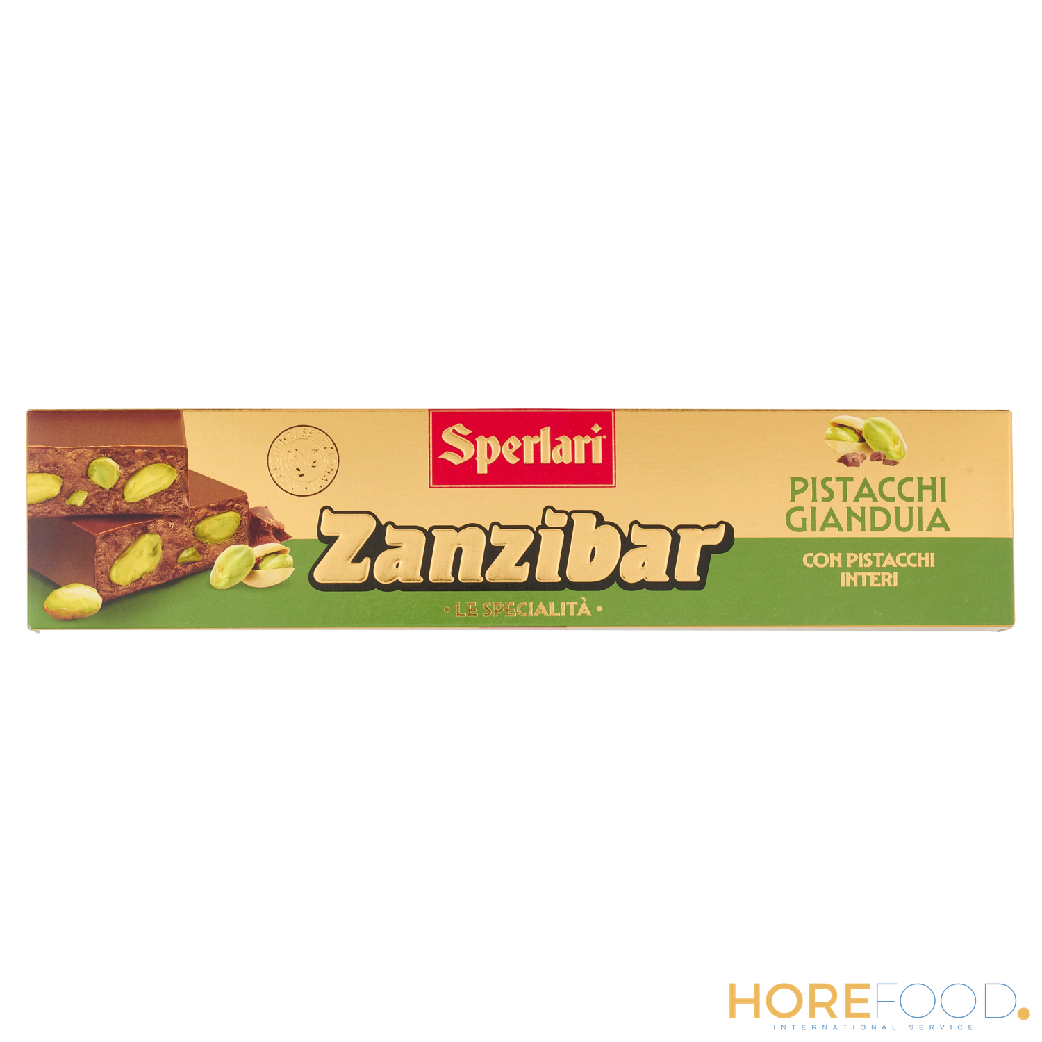 Zanzibar Pistacchi e Gianduia, 200 g - SPERLARI
