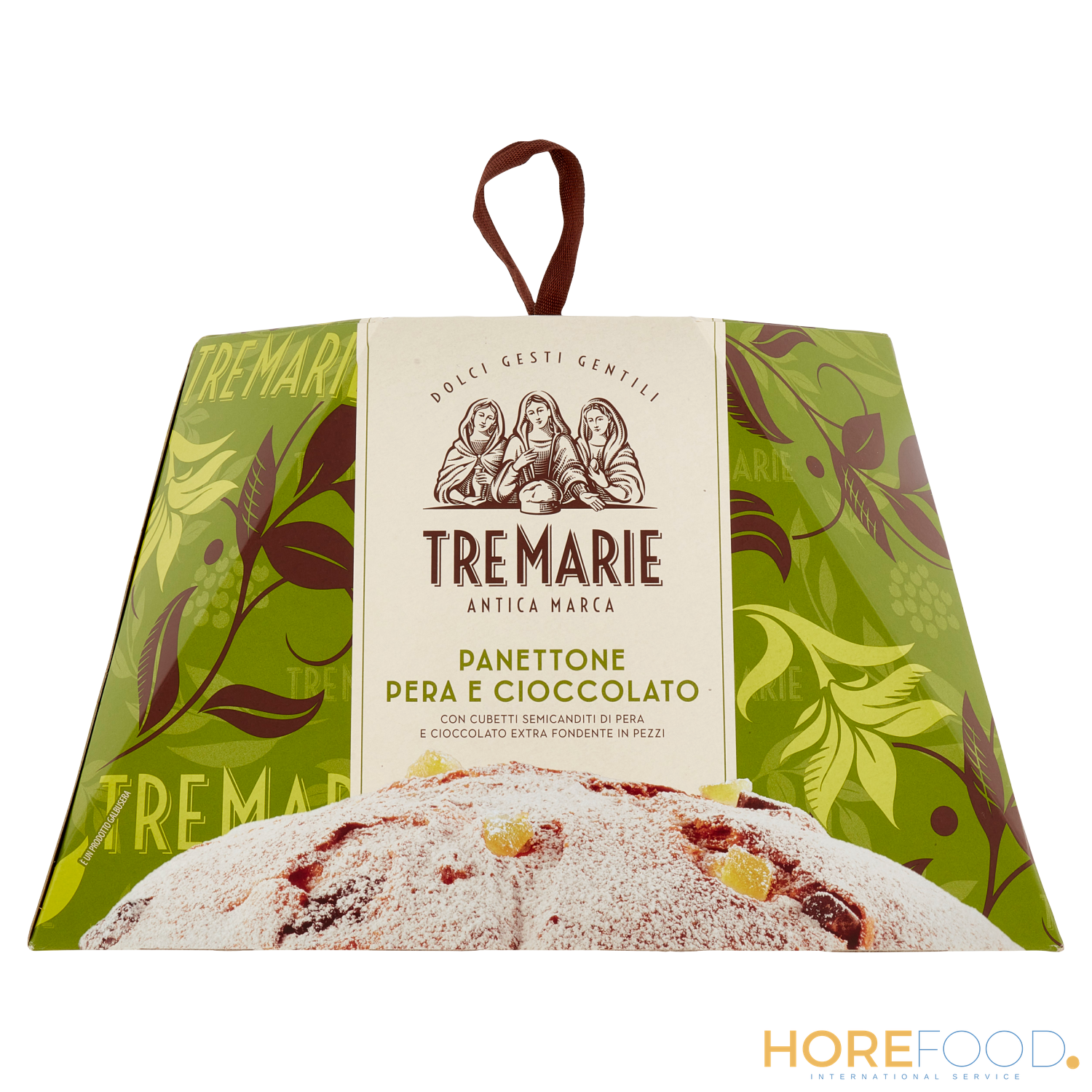 Panettone Pera & Cioccolato, 930 g - TRE MARIE