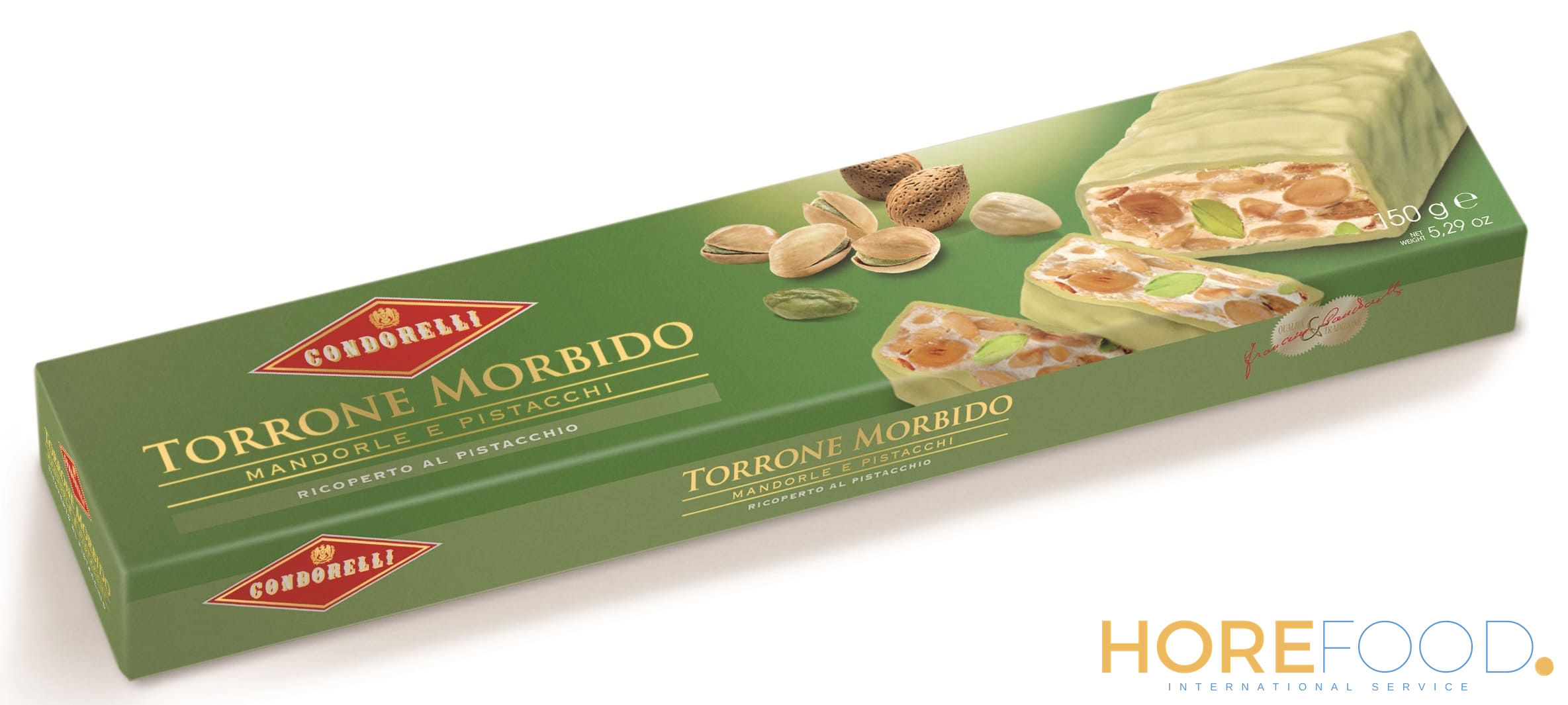 Stecca Vaniglia Pistacchi, 100 g - CONDORELLI