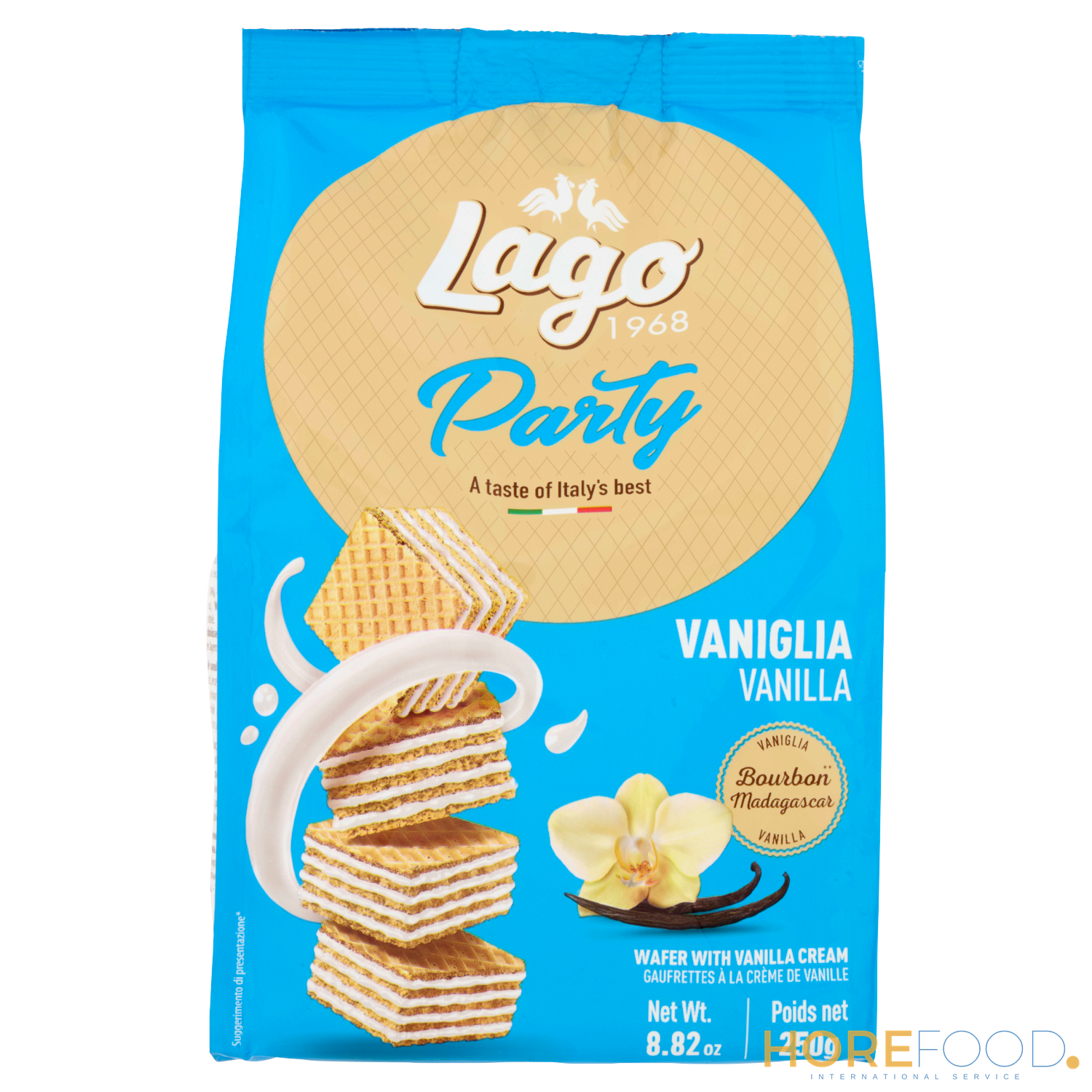 Party Wafer Vaniglia, 250 g - LAGO