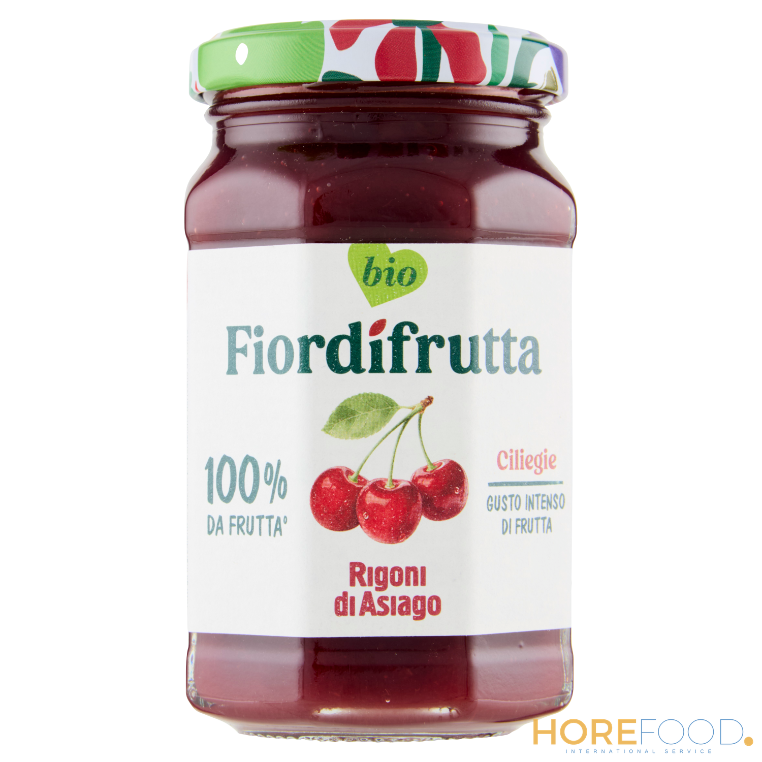 Confettura Fior di Frutta Ciliegie, 250 g - RIGONI