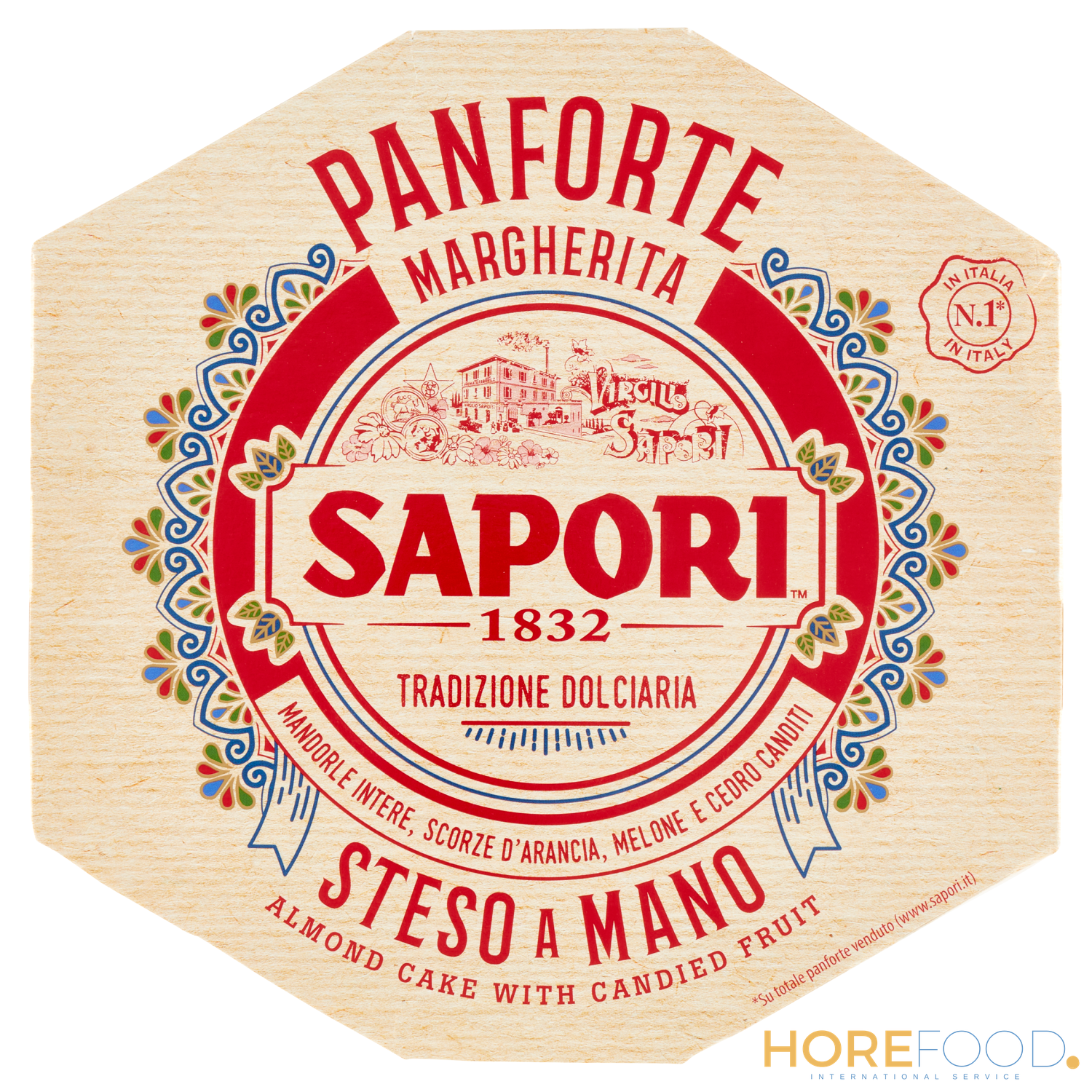Panforte Margherita, 280 g - SAPORI
