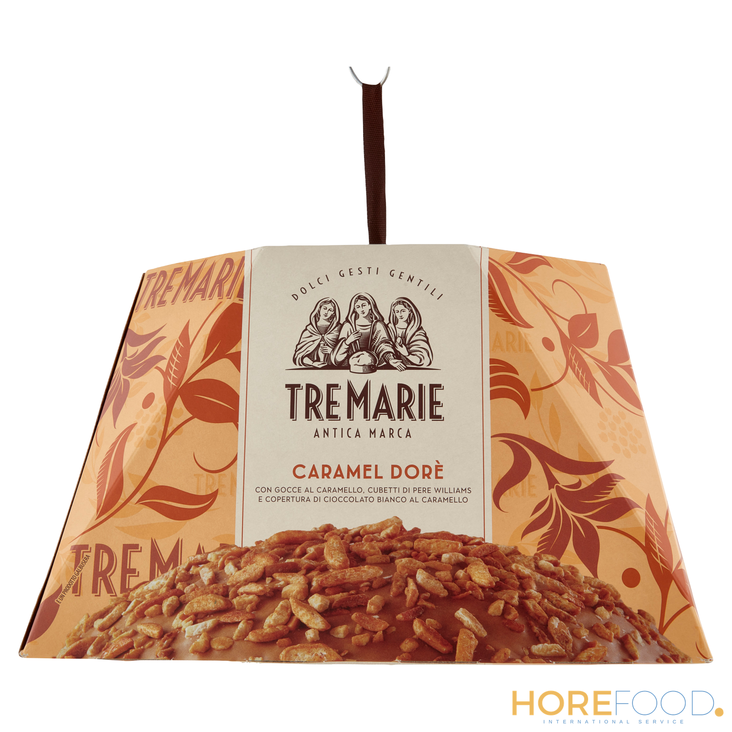 Panettone Caramel Dore', 900 g - TRE MARIE
