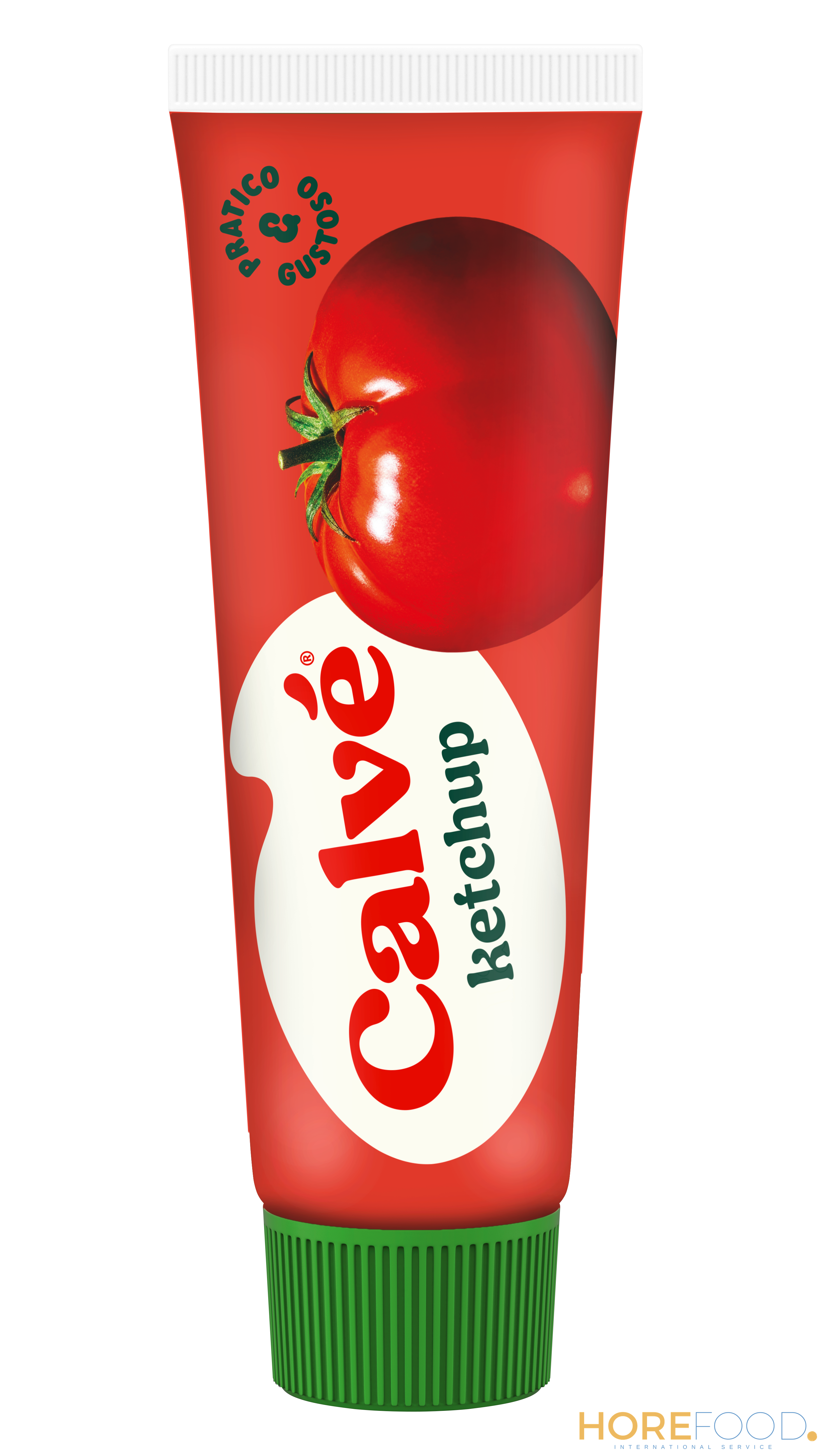 Ketchup Tubo, 130 ml - CALVE'