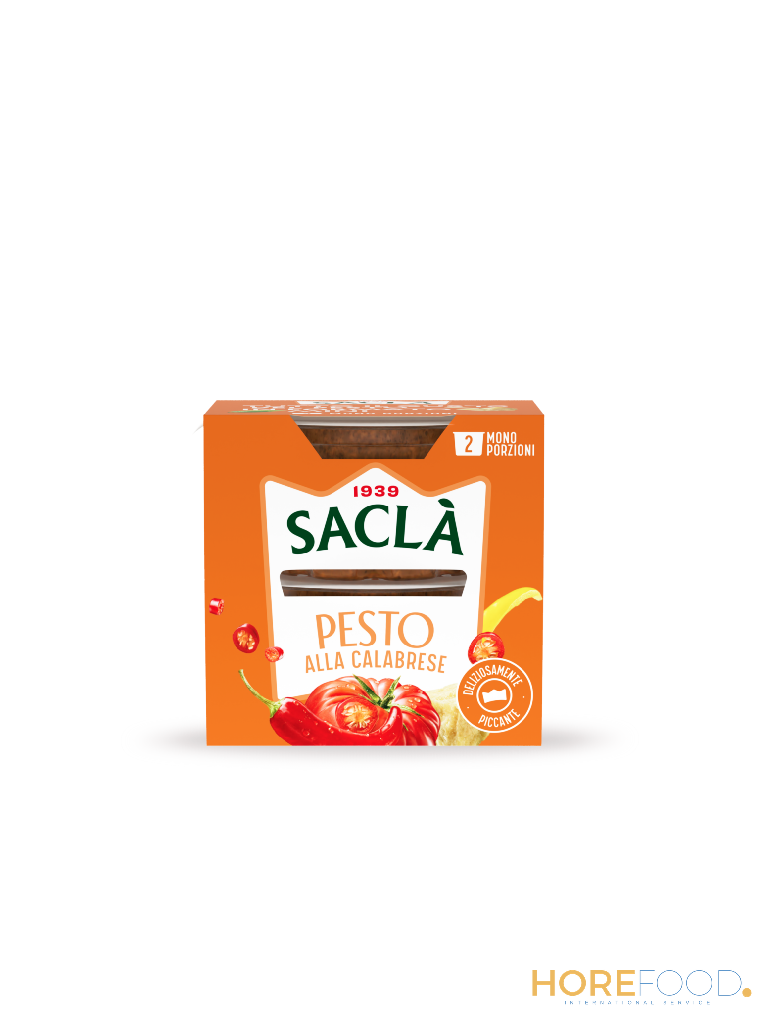 Pesto Calabrese gr45x2, 90 g - SACLA'