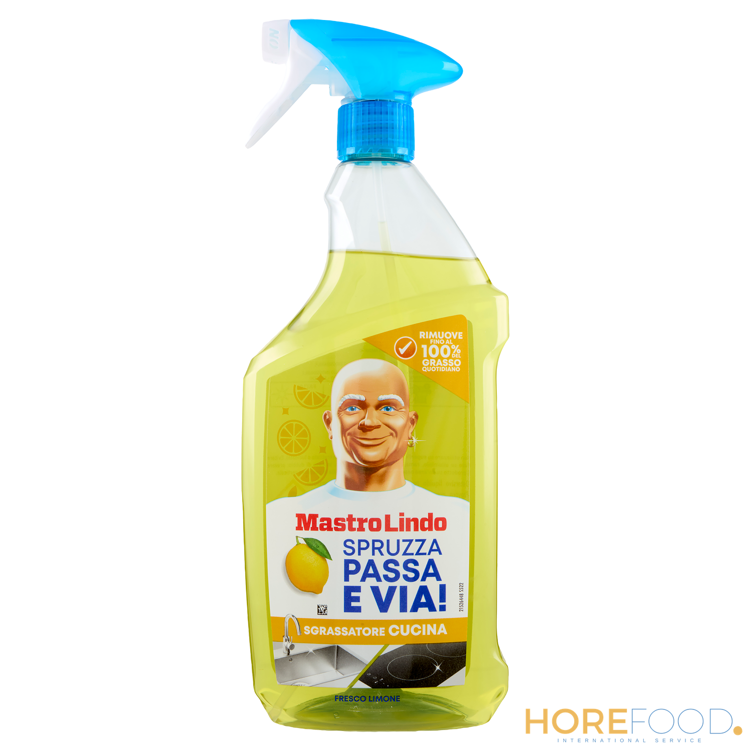 Sgrassatore Limone, 800 ml - MASTRO LINDO