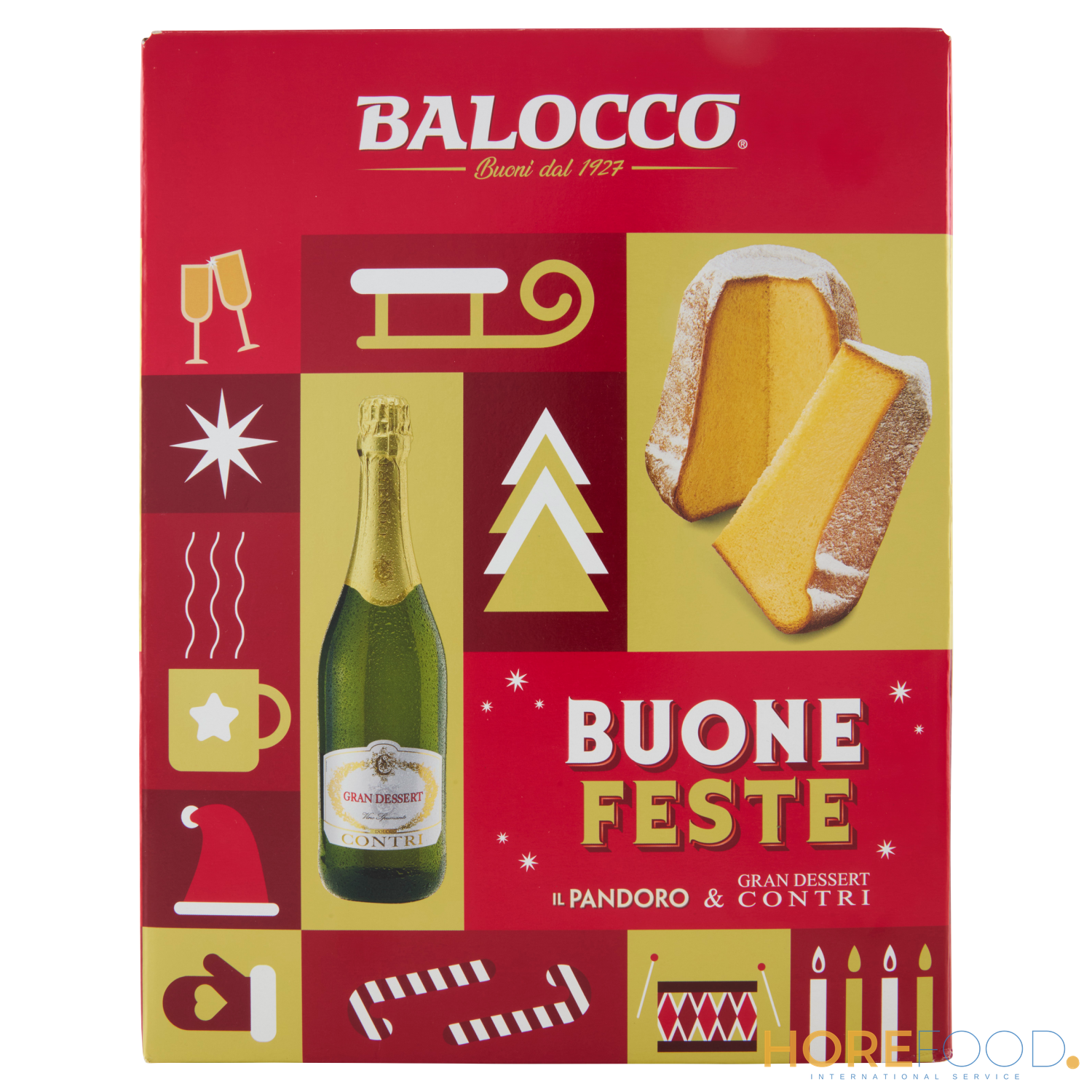 Buone Feste Pandoro, 1 pz - BALOCCO