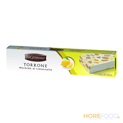 Torrone Tenero al Limone, 130 g - DI GENNARO