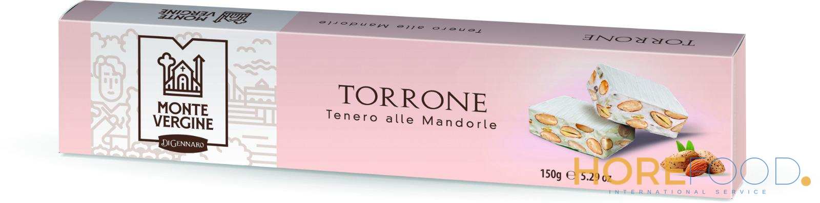 Torrone Tenero alle Mandorle, 130 g - DI GENNARO