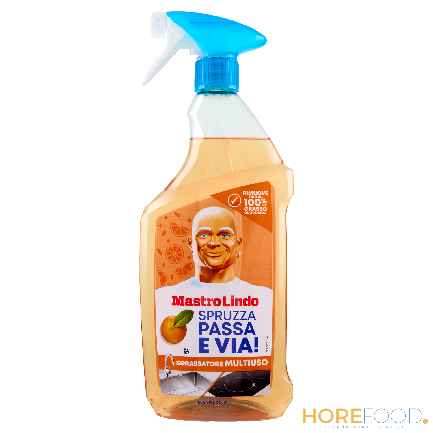 Sgrassatore Mandarino, 800 ml - MASTRO LINDO