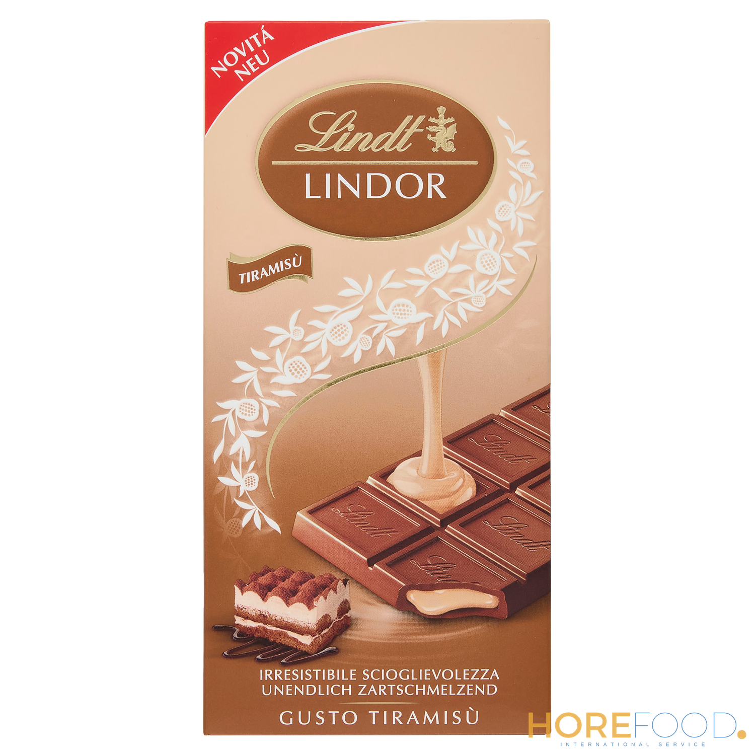 Tavoletta Lindor al Tiramisu', 100 g - LINDT