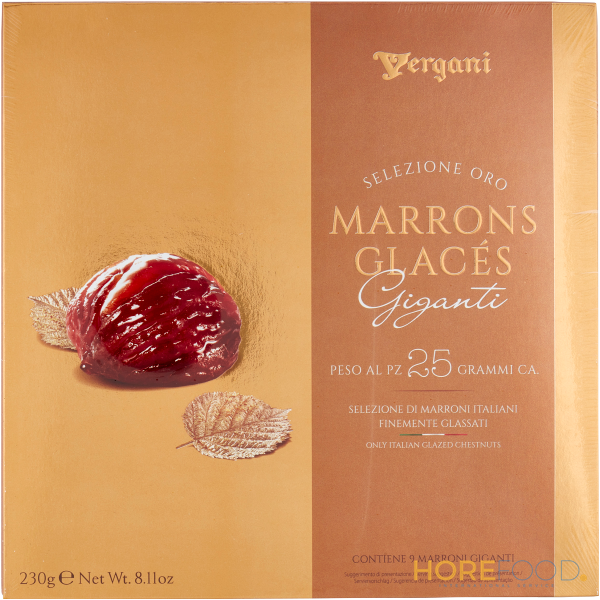 Selezione Oro Marron Glaces Scatola, 230 g - VERGANI